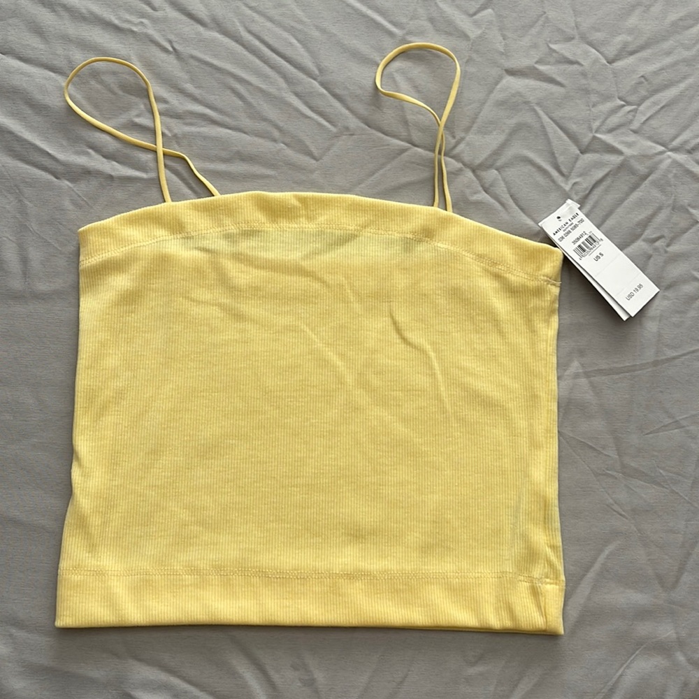 NWT American Eagle tube top with thin straps, size small